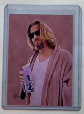 The Dude Limited Edition Artist Signed "The Big Lebowski" Trading Card 8/10