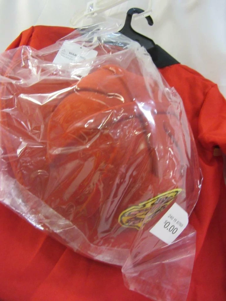 Disfraz de bombero Halloween para niños chaqueta pantalones y sombrero talla pequeña (4-7) Foto 3 de 4