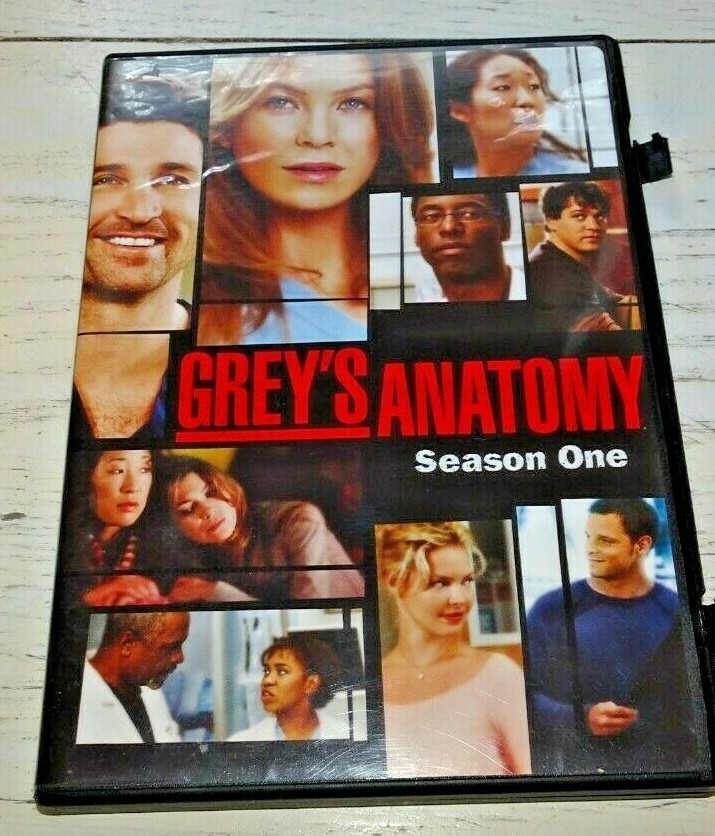 Grey's Anatomy DVD Season TV Show Series Movie Ellen Pompeo Patrick  Dempsey