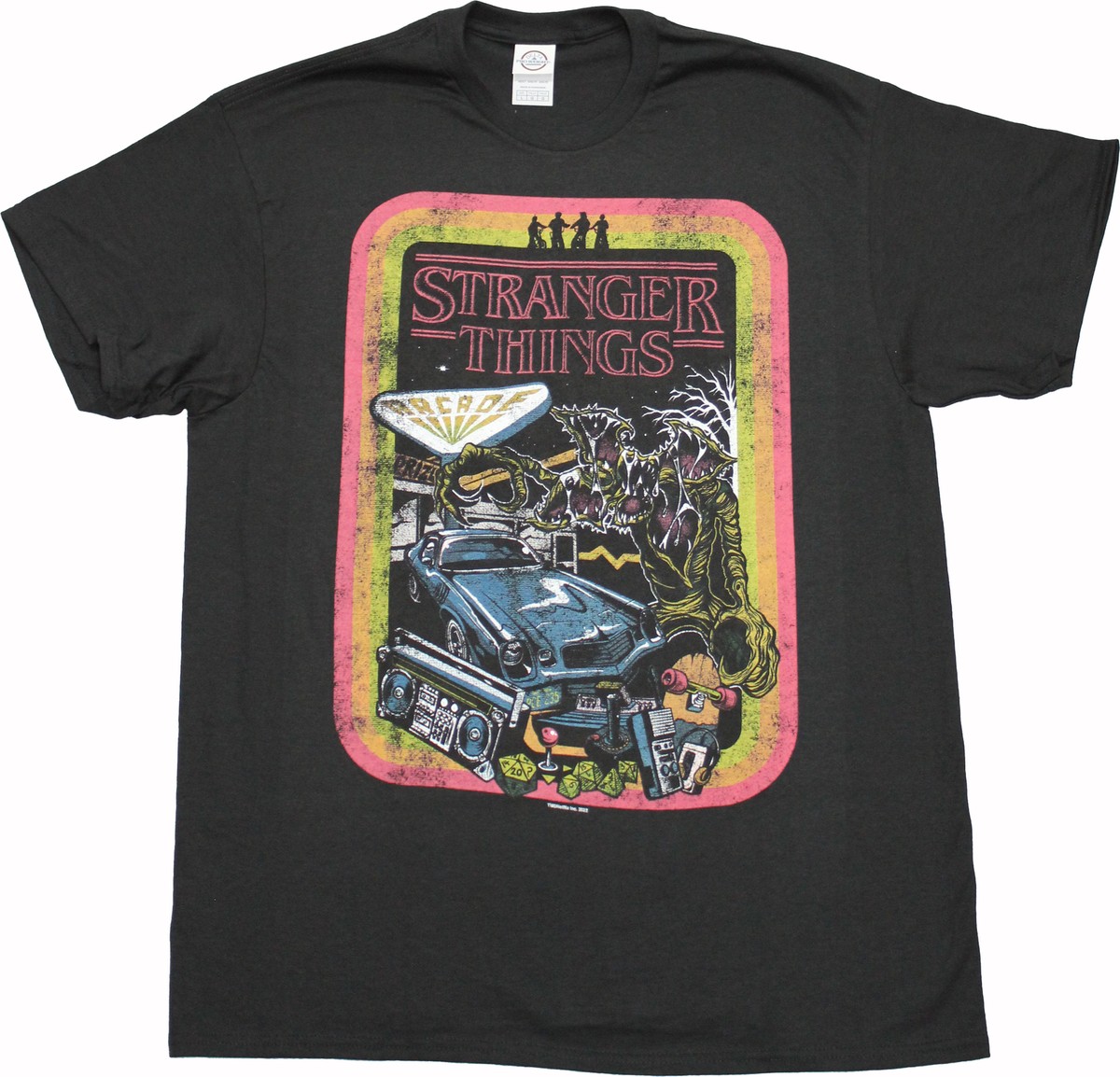 Stranger Things New Adult T-Shirt - Demogorgon Show Image Collage