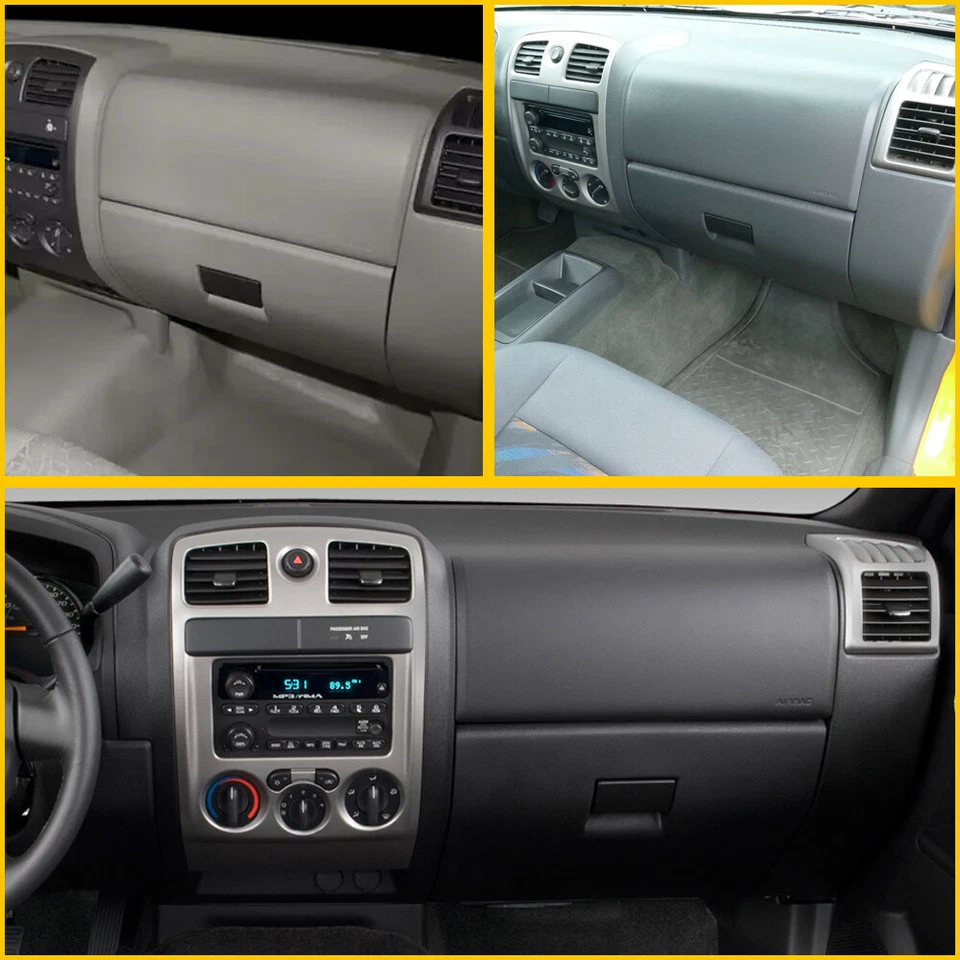 Cierre de guantera negro apto para Chevrolet Colorado GMC Canyon Hummer H3 2006-2012 Foto 2 de 4