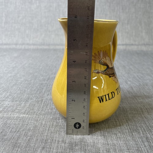 VINTAGE WILD TURKEY PITCHER PUB JUG BY STAFFORDSHIRE POTTERY ENGLAND - Picture 11 of 12