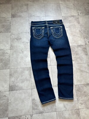メンズ TRUE RELIGION ストレートデニム 32インチ chief keef