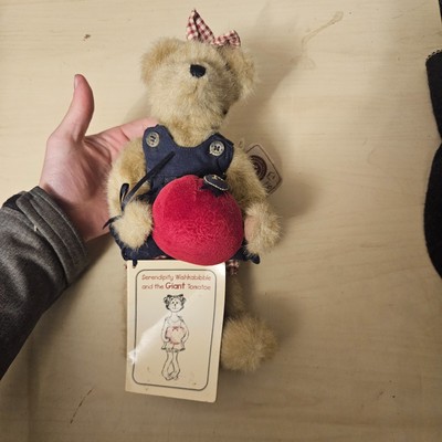 Boyds Plush #90501 Serendipity Wishkabibble, 10'' Bear. NEW/Tag From Retail Store