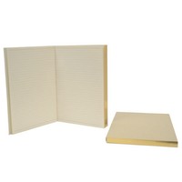 Royce Two Gilt Edged Journal Replacements For Royce Leather Journals, White on sale Royce Two Gilt Edged Journal Replacements For Royce Leather Journals, White on sale
