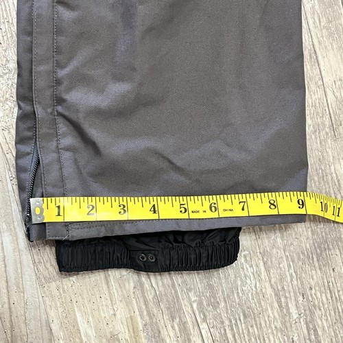 Burton Living Lining Cargo Pant Tall Gray Ski / Snowboard Size Small 32 X 34 - Picture 9 of 11