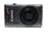 Canon PowerShot ELPH 300 HS 12.1MP Black Camera 5x Zoom READ  ROUGH 