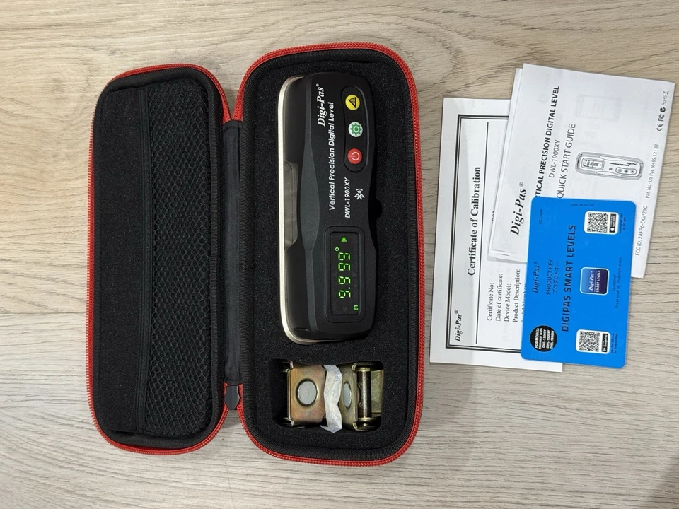 Digi-Pas DWL-1900XY Nivel Digital 🔥 Herramienta de Precisión Vertical de 2 Ejes Foto 3 de 4