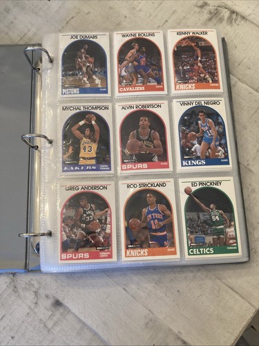1989-90 NBA Hoops Basketball Complete Set #1-353 – All Cards Included - Picture 2 of 22