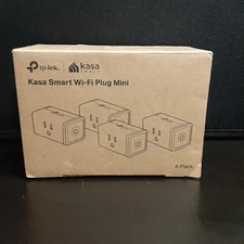4 Pack TP-Link KASA Smart Wifi Plug Mini Outlet Block White HS103P4 3.8 120V