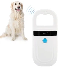 Microchip Reader Rechargeable Pet RFID EMID Micro Chip Reader Scanner 134.2kH