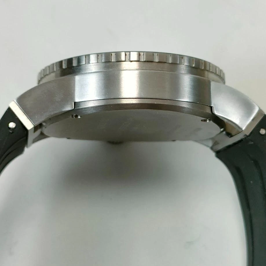 Reloj Locman Montecristo 512 Titanio Cuarzo Plata Funciona Hermoso Desde JP Foto 3 de 4