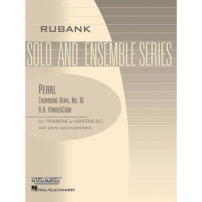 Rubank Publications Pearl (Trombone (Baritone B.C.) Solo with Piano  Grade 3)