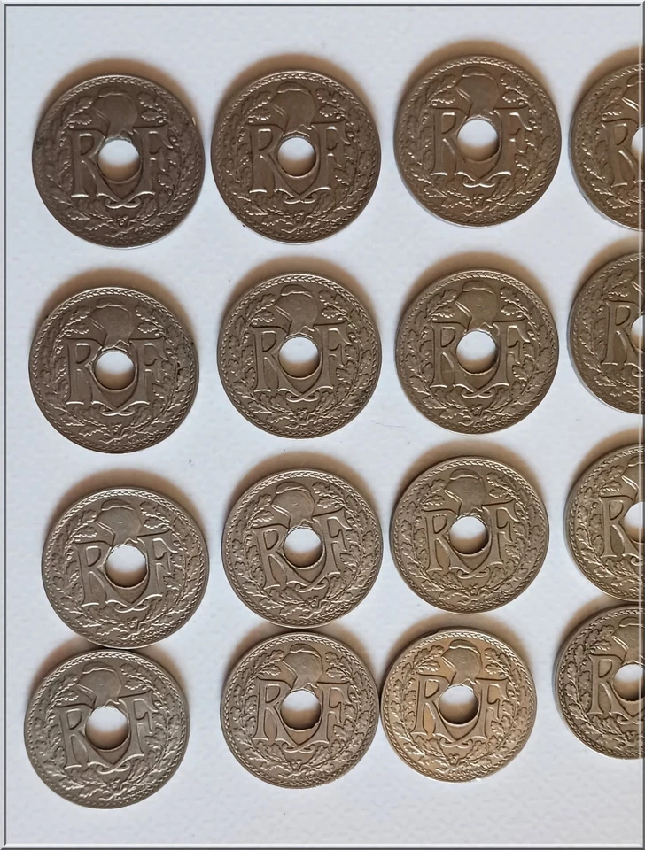 lot 25 centimes lindauer 1915 - Photo 3/4