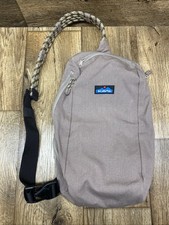 Kavu Rope Sling Cross Body Backpack Bag Tan C...