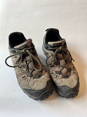 Merrell Alverstone 2 Men 9 Pecan Brown Suede Low Top Trail Hiking Shoes J037131