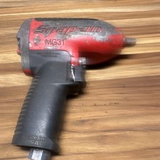 Snap-on Mg31 Pistol Grip Air Impact Wrench 90 Psi Redblack Made In Usa