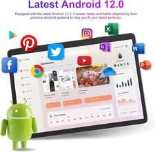 SGIN 10.1" WIFI Tablet 13 IPS HD Quad-Core Netflix Dual Camera 7