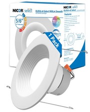 Recessed Ceiling Lights LED Downlight - 5/6 inch LED Recessed Light Fixtures ...