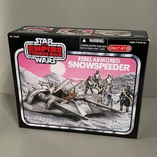 Star Wars Hasbro Vehicle Rebel Armored Snowspeeder Target Exclusive Vintage Col