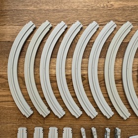 HUGE LOT RARE VTG Lego Airport Shuttle Metro Monorail Train Track 6399 6990 6921