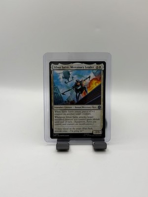 MTG, Silver Sable, Mercenary Leader $3 ORDER MIN 13 Marvel's Spider-Man Regular 