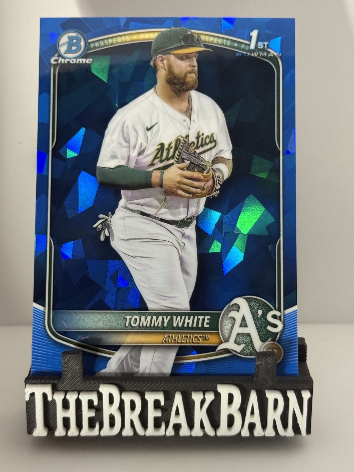 2025 Bowman Chrome SAPPHIRE 1st Tommy White ATHLETICS!