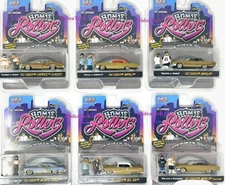 Chase! Greenlight x DGA 1:64 Homie Rollerz 2025 Series 1 Assortment Set of 6