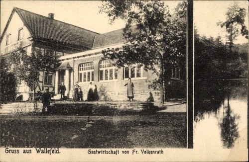 Ak Wallefeld Engelskirchen Oberbergischer Kreis, Gastwirtschaft... - 4537908