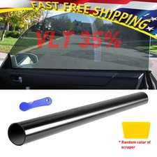 35% VLT 10'ft x Feet 20" Car Home Office Glass 10ft Uncut Roll Tint Window Film