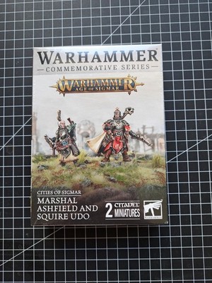Commemorative Series - Marshal Ashfield And Squire Udo - Warhammer AOS - NEU OVP
