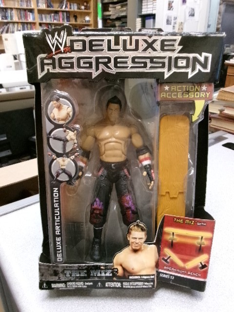 The Miz action figure new Jakks Deluxe unopened #13, Very Good Toys And Games
