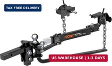 17063 Round Bar Weight Distribution Hitch With Sway Control 14000 Lb 1000-1