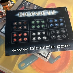 Lego Bionicle Pohatu Nuva 8568 Instruction Manual Only