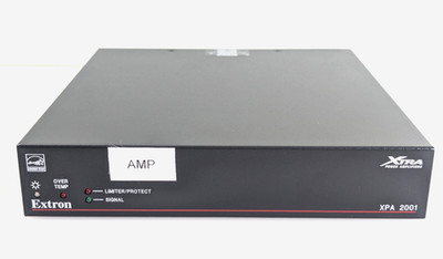 Extron XPA 2001 70V Dual Mono 70V 200W Amplifier W/Power cord