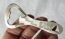 Vintage Great Stuff This BASS Promotional Crown Cap Bottle Opener RD. No. 812222