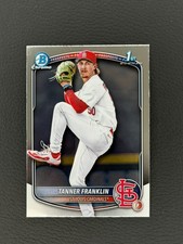 2025 TANNER FRANKLIN TOPPS BOWMAN DRAFT 1ST #BDC-90 STL CARDINALS