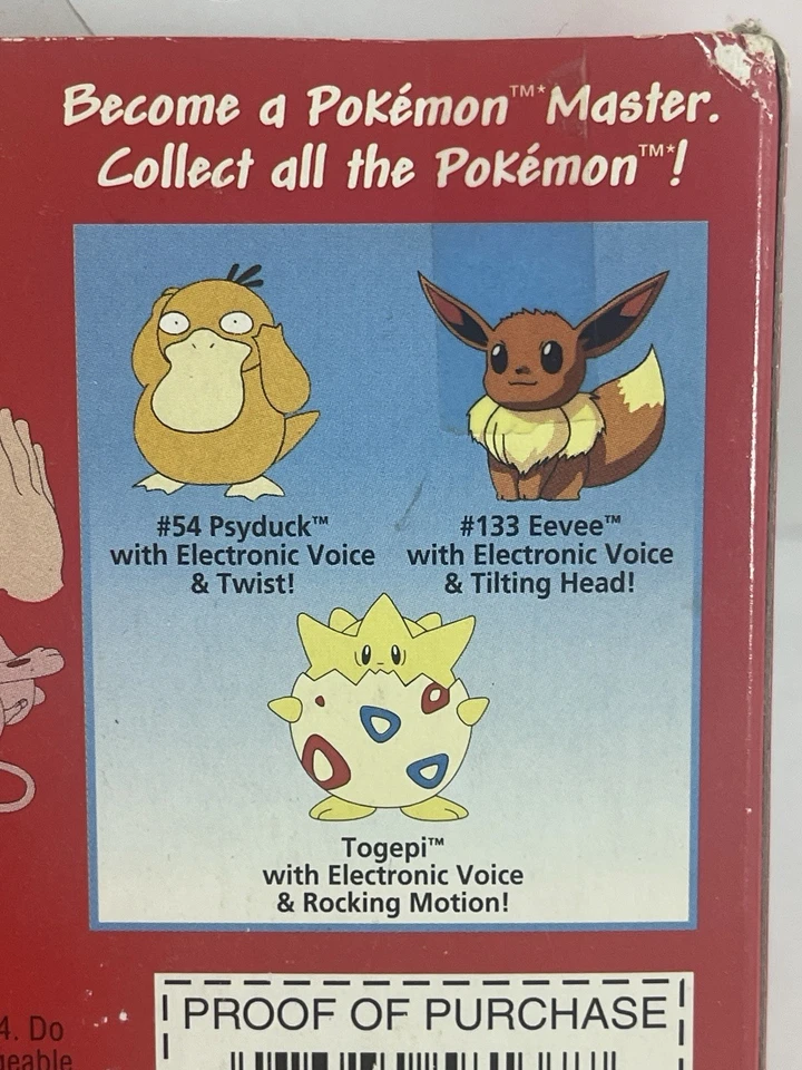 Pokemon #151 Mew Electronic Voice Hasbro 1999 de colección nuevo stock antiguo Foto 3 de 4