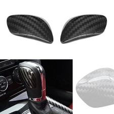 Carbon Fiber Schaltknauf Badge Emblem für Volkswagen VW Golf   MK7 CC Schwarz