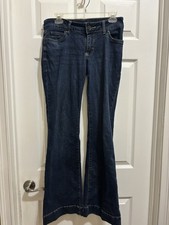 Wrangler Willow Juniors Slight Flare Ladies jeans Size 5 x 34
