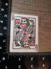 The Joker King Of Hearts Playing Card Vinyl Decal Sticker