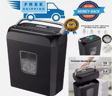 Paper Shredder Cross Cut Commerical Office DVD CD Credit Card Heavy Duty Destroy