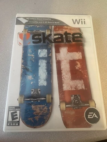 Nintendo Wii Skate It  game ( free shipping  to canada  )