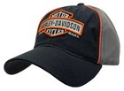 Harley-Davidson Men's Hat Embroidered Trademark Curved Brim Washed Baseball Cap