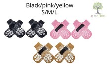 Dog Socks Non Slip Paw Protector Anti Lick Breathable Indoor Outdoor Winter Grip