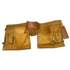 11 Pocket Tool Belt Adjustable For 32" - 52" Waists with 4 Large Pockets