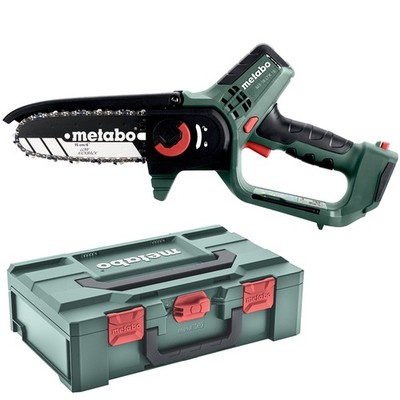 Metabo Akku Gehölzsäge Gehölzschneider MS 18 V LTX 15 Sologerät in metaBOX 145L
