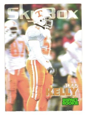1993 SkyBox Impact NFL Football Tennessee Todd Kelly