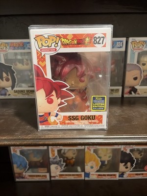 Funko POP! Dragon Ball Super SSG Goku 827 Vinyl Figure for