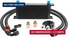 Universal 16 Row 10an Transmission Engine Cooler Kit Stacked Plate Universal